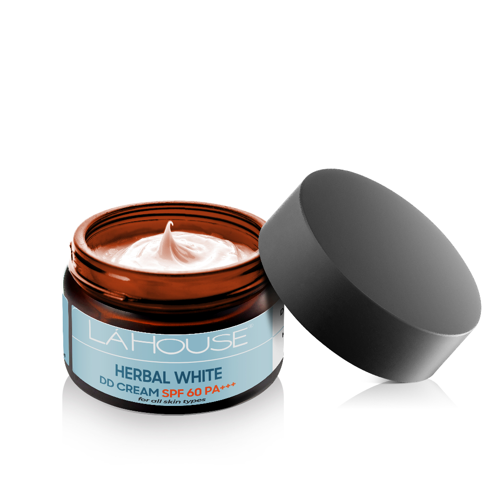 Kem dưỡng ngày trắng da,làm sáng da,ngăn ngừa lão hóa da Lá House Herbal White DD Cream SPF 60PA+++ 10ml/30ml | BigBuy360 - bigbuy360.vn