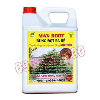 Phân bón max root - bung đọt ra rễ mai vàng can 5l