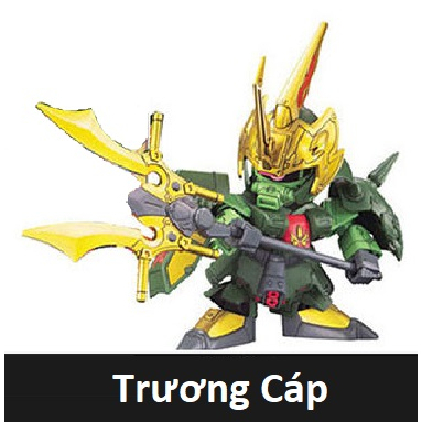 Mô hình lắp ráp SD BB Tam Quốc Chí Gundam Trương Cáp (Jing Le)