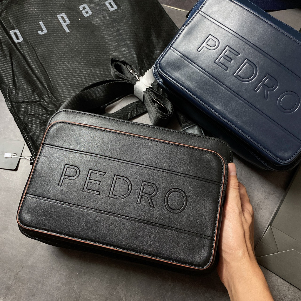 Túi Ped chữ to 2 ngăn kèm ví tròn pm13