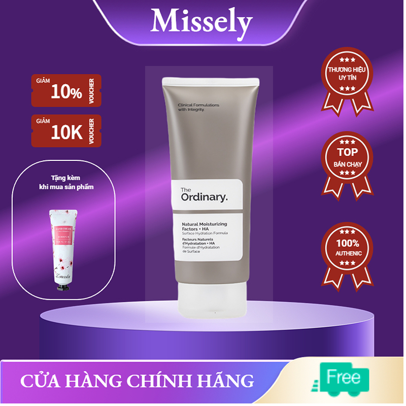 (Hàng Auth, có bill ) Kem dưỡng ẩm The Ordinary Natural Moisturising Factors + HA 💥💥💥
