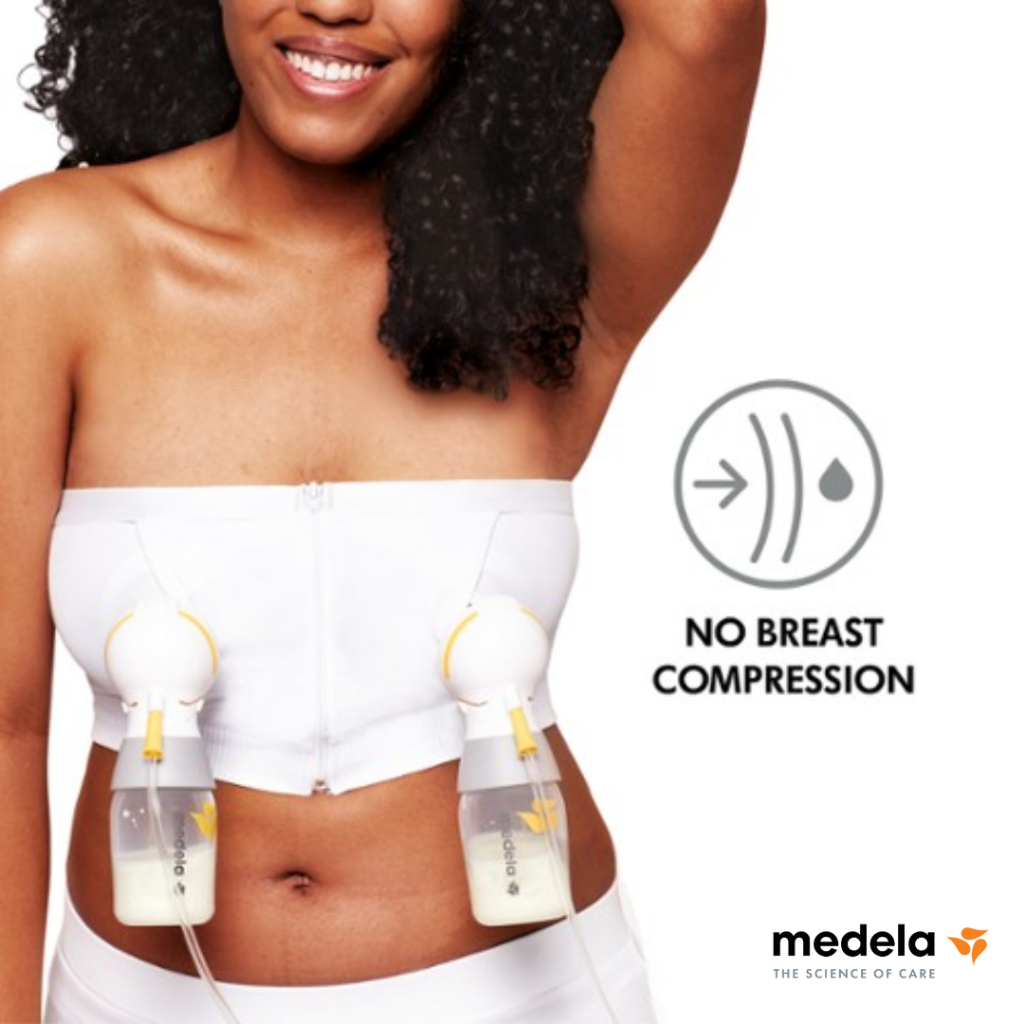 Quần áo bà bầu | Medela Hands-free™ Pumping Bustier - áo hút sữa rảnh tay