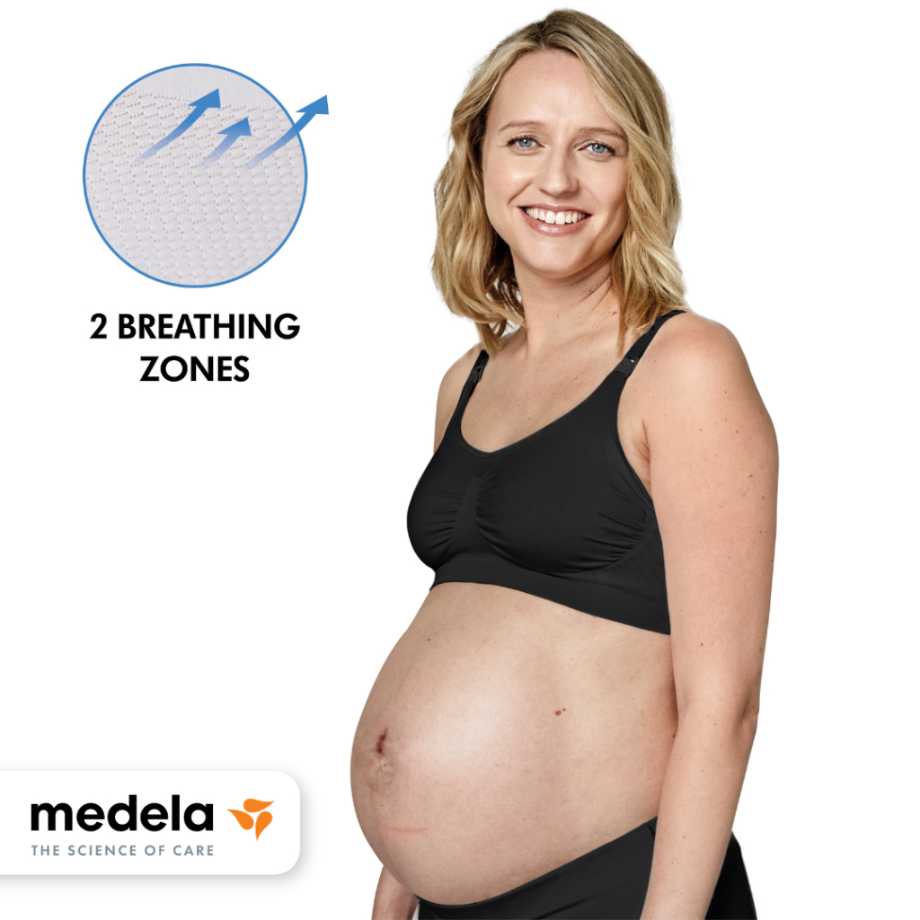 Quần áo bà bầu | Medela Keep Cool™ Breathable Maternity & Nursing Bra - Áo ngực cho bà bầu và áo cho con bú