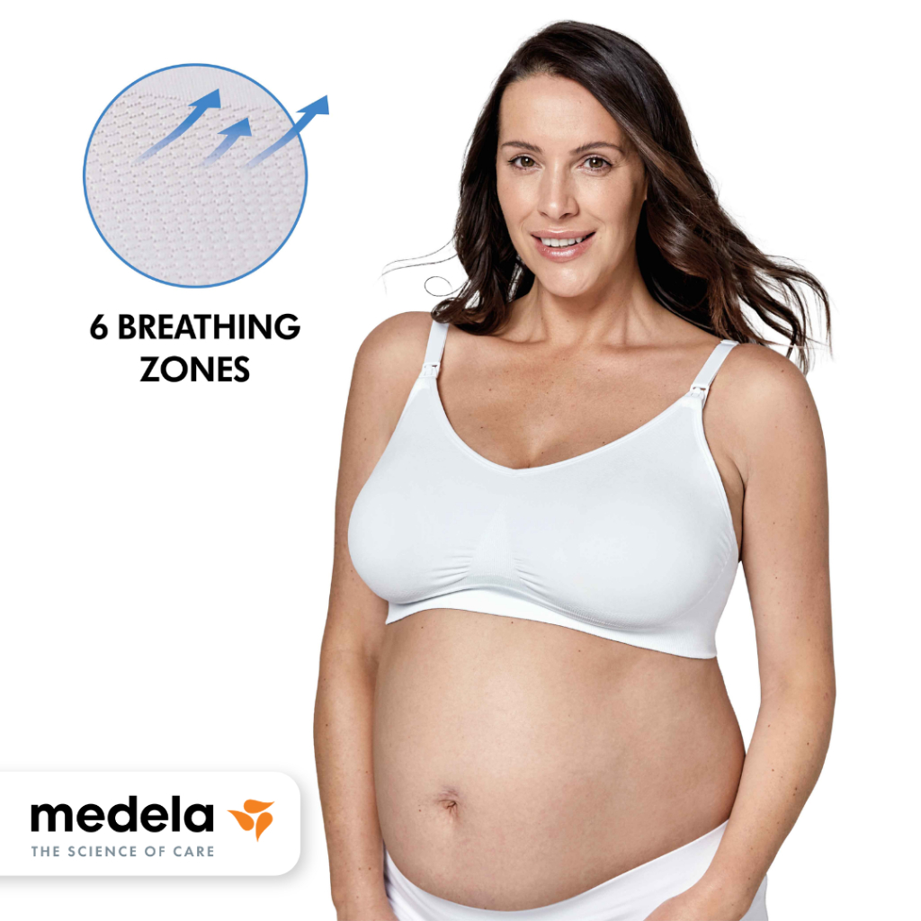 Quần áo bà bầu | Medela Keep Cool™ Ultra Breathable Maternity & Nursing Bra - Áo ngực cho bà bầu & cho con bú siêu thoán