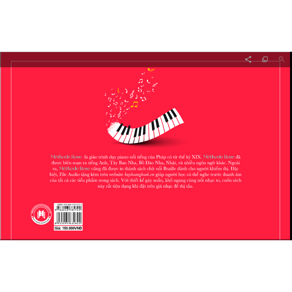 Sách - Phương Pháp Hồng  1 - Năm Thứ Nhất Với Đàn Piano (tái bản)