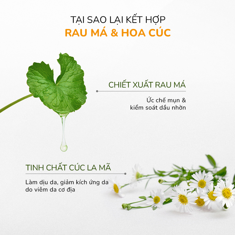 Xà Phòng Tắm Rau Má & Cúc La Mã Làm Dịu Mụn Lưng, An Toàn, Thiên Nhiên 100% Phù Hợp Với Da Body Nhạy Cảm NEOSKIN