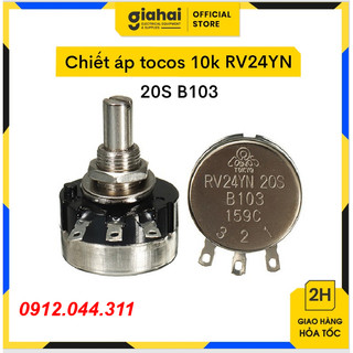 Chiết áp tocos 10k rv24yn 20s b103 tbd18