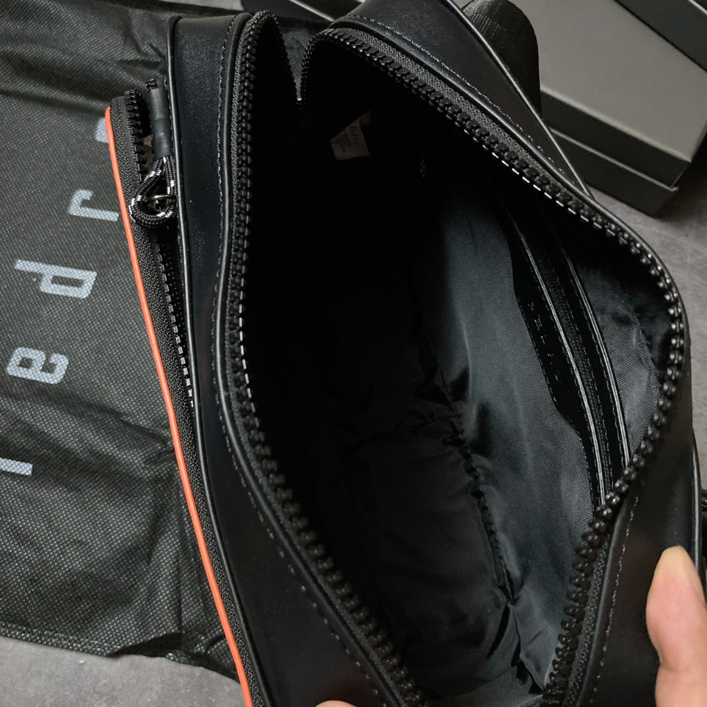 Túi Ped chữ to 2 ngăn kèm ví tròn pm13