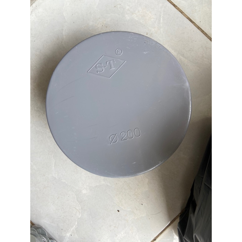 Nắp bít, nắp bịt ống PVC phi 200 hàng ST siêu dày dặn