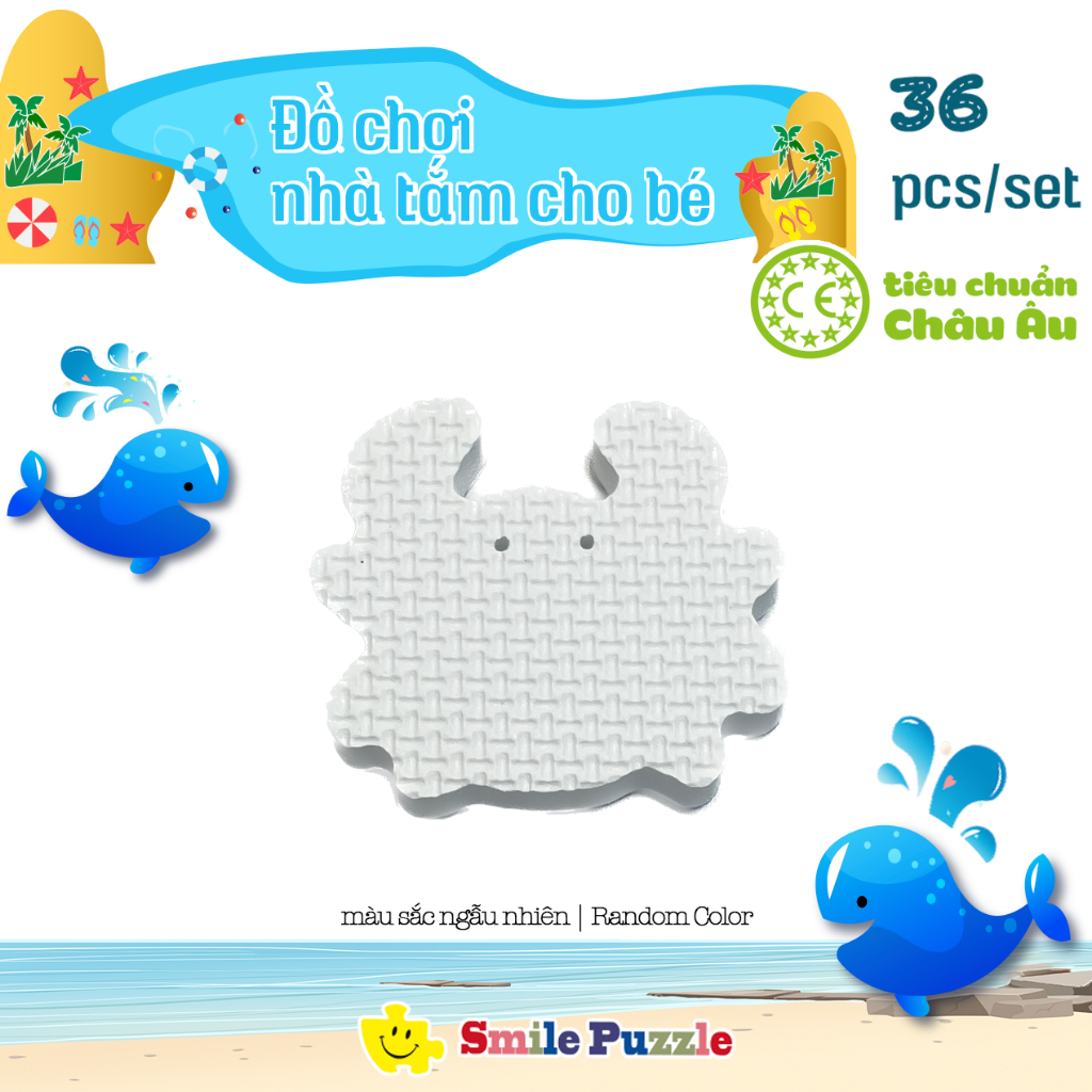 Đồ chơi thảm xốp mini cho bé màu sắc siêu cưng, nhỏ gọn,  chữ cái, chữ số, con vật tùy chọn từng miếng