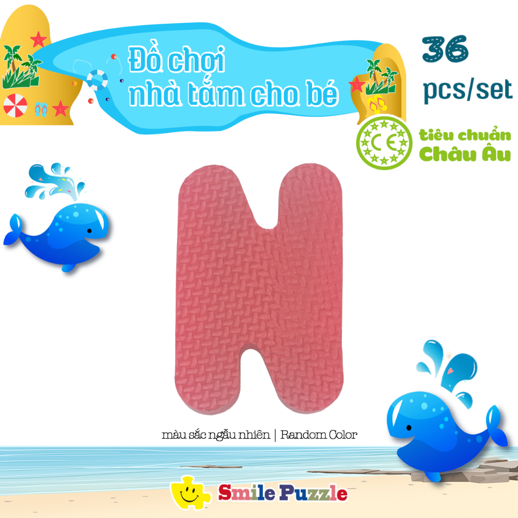 Đồ chơi thảm xốp mini cho bé màu sắc siêu cưng, nhỏ gọn,  chữ cái, chữ số, con vật tùy chọn từng miếng