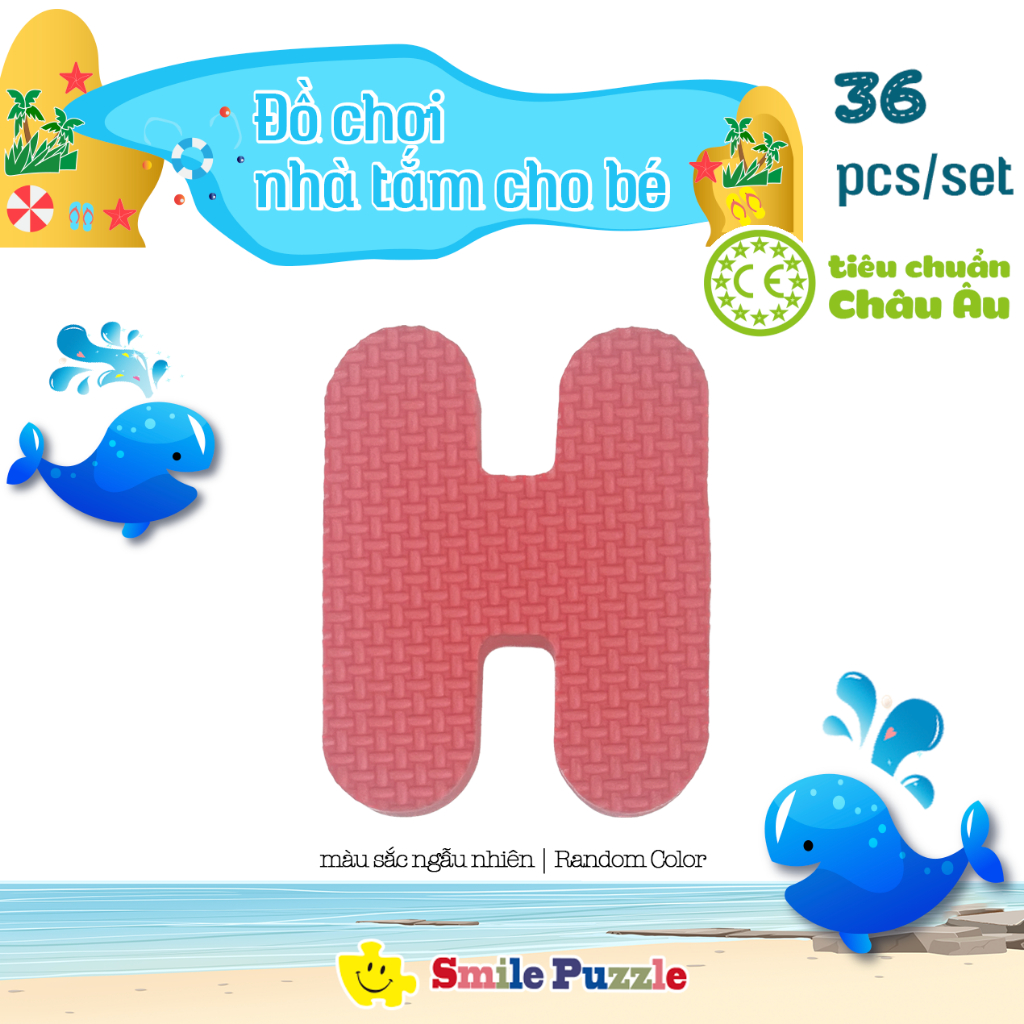 Đồ chơi thảm xốp mini cho bé màu sắc siêu cưng, nhỏ gọn,  chữ cái, chữ số, con vật tùy chọn từng miếng