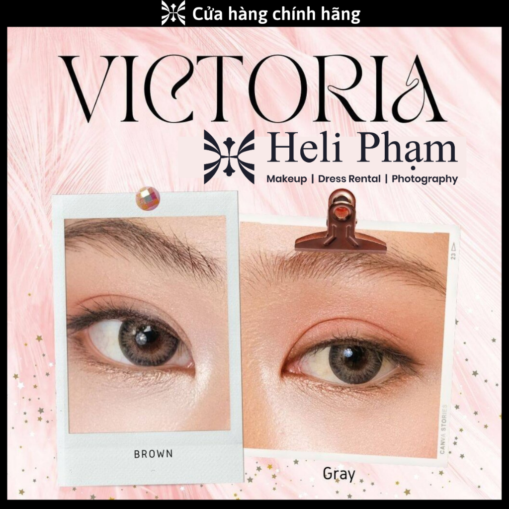 Lens Mắt Kính Áp Tròng Lollipop Giãn Nhẹ Không Độ Tự Nhiên Trong Veo chính Hãng Thái Lan