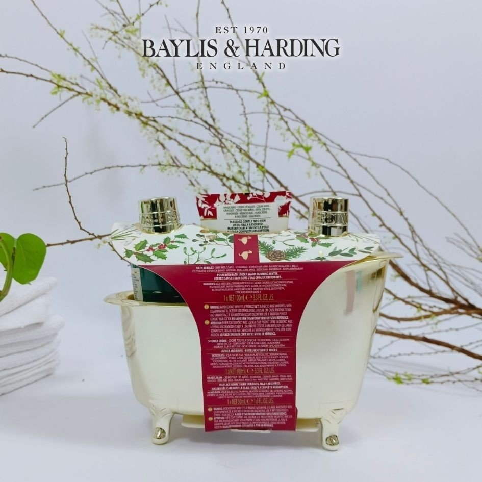 Set quà tặng sữa tắm hương nước hoa Baylis & Harding 100ml/lọ