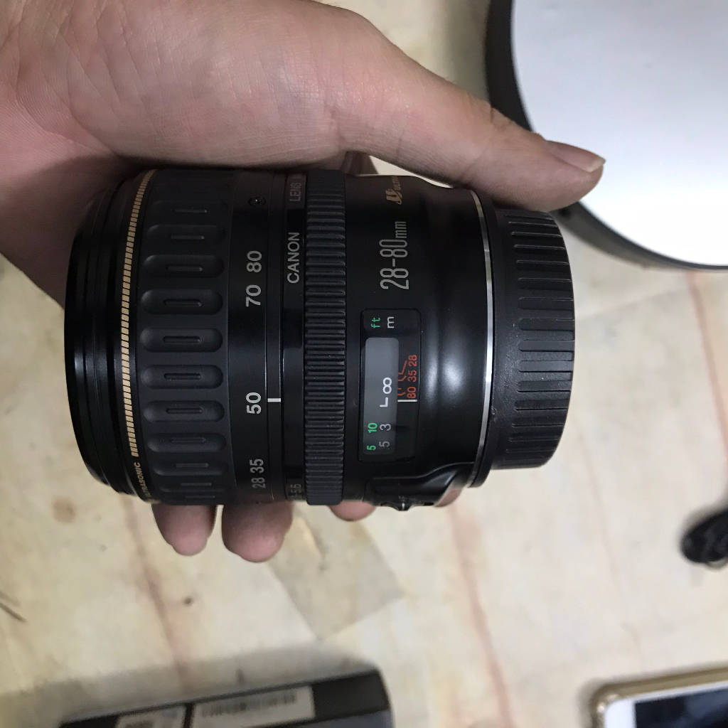 Len Canon 28-80 USM ngàm sắt dùng được cho cả Crop và Fullframe