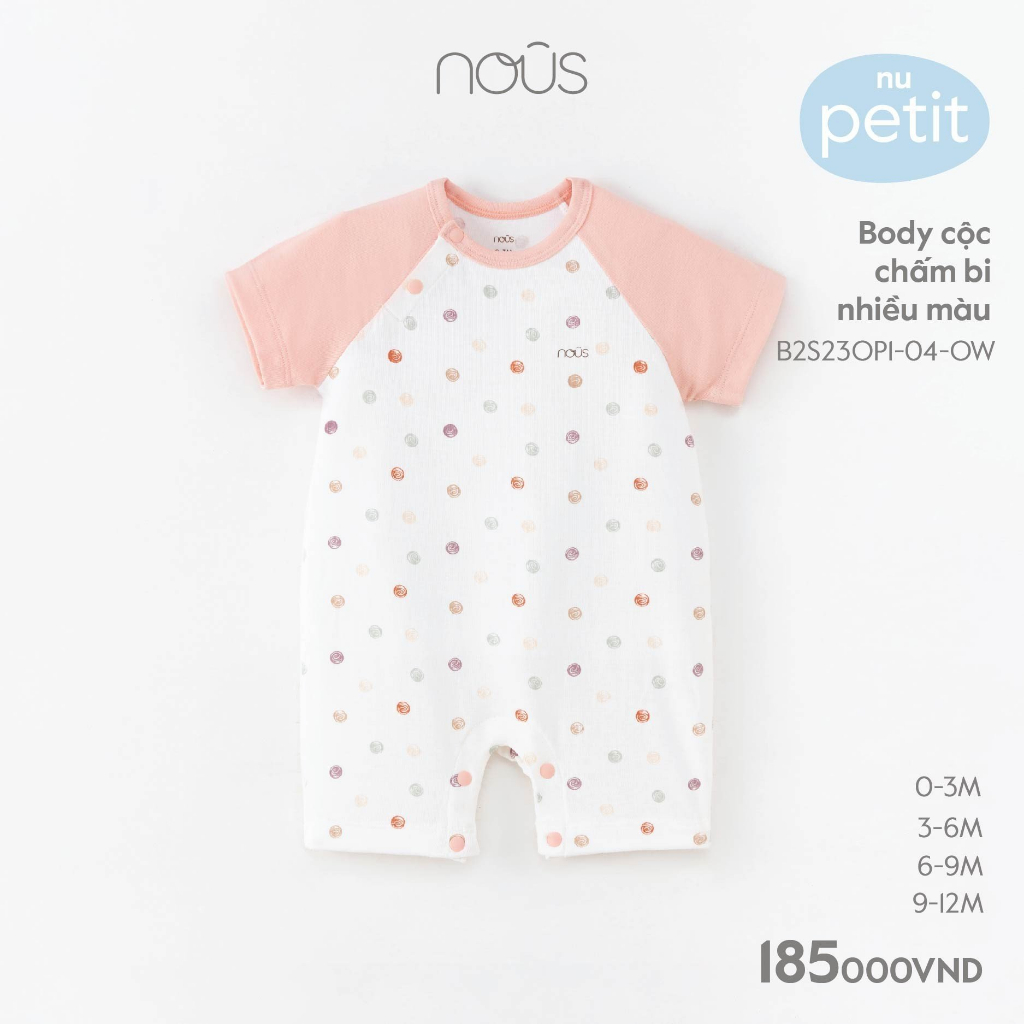 Nous - Bộ body  Petit 3m - 12m
