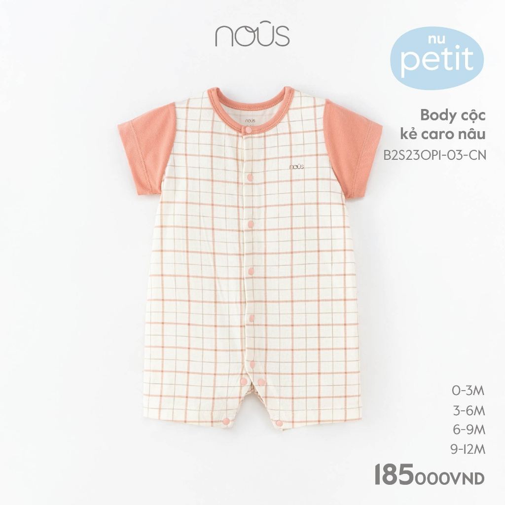 Nous - Bộ body  Petit 3m - 12m