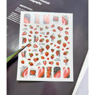 stick hoa dán móng, stick nail đẹp