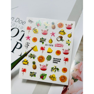 stick hoa dán móng, stick nail đẹp