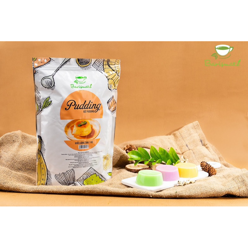 BỘT PUDDING BARISMATE CÁC HƯƠNG VỊ