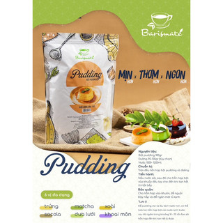 BỘT PUDDING BARISMATE CÁC HƯƠNG VỊ