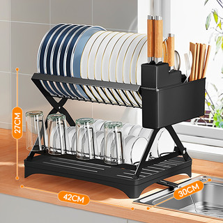 Kệ để gấp phải giá bếp, bộ món ăn