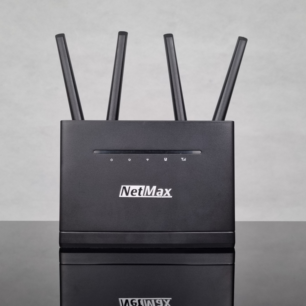 Netmax R109F1 bộ phát Wifi 4G cắm điện trực tiếp - 4 Anten - Tốc độ 150Mbps