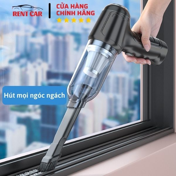 Máy hút bụi ô tô cầm tay không dây, máy hút bụi Suitu không dây đa năng sử dụng hút bụi ô tô, sofa, giường