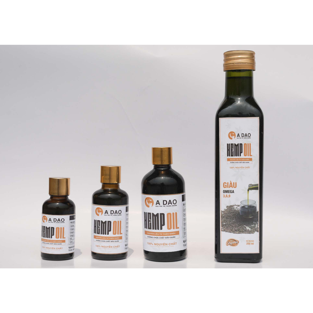 Dầu Hạt Gai Dầu  organic