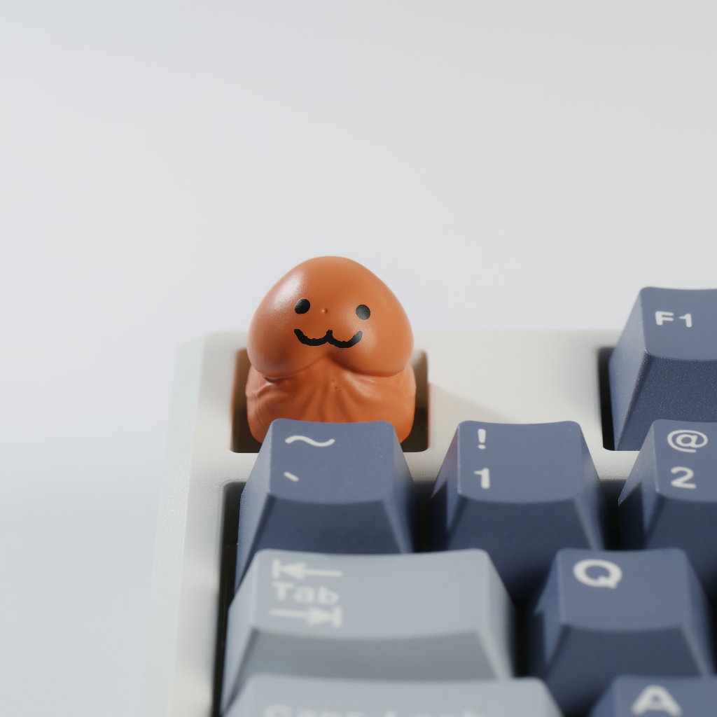 Nút keycap con kiu siêu hài hước dành cho bàn phím cơ