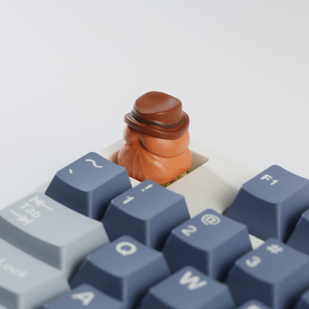 Nút keycap con kiu siêu hài hước dành cho bàn phím cơ