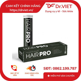 Viên sủi Hair Pro - HỖ TRỢ CẢI THIỆN RỤNG TÓC, HÓI ĐẦU, TÓC BẠC SỚM, TÓC MỌC NHANH - NHANH, AN TOÀN, HIỆU QUẢ