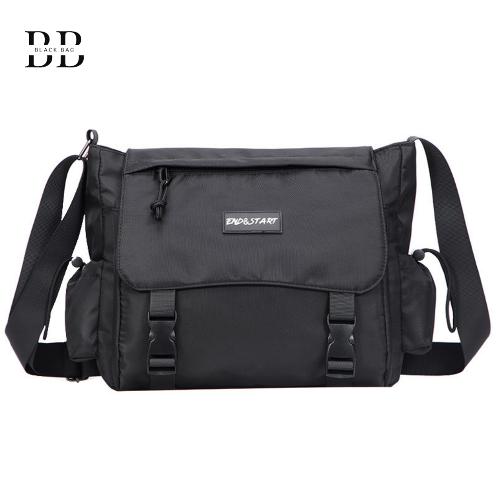 Túi Đeo Chéo Unisex BlackBag Basic Hurry Bag vải Canva chống nước thời trang cao cấp – Mã DC007