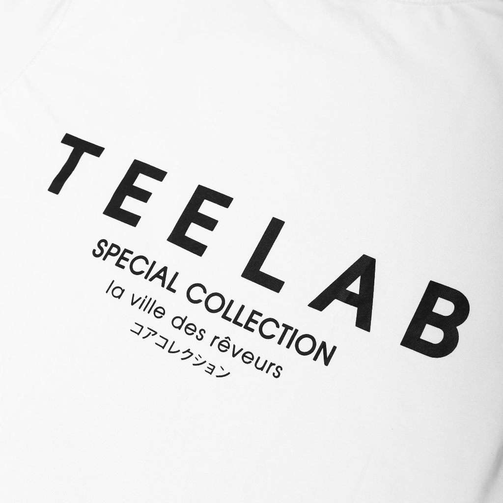 Áo Thun Local Brand Unisex Teelab Premium Special Collection / Trắng TS168