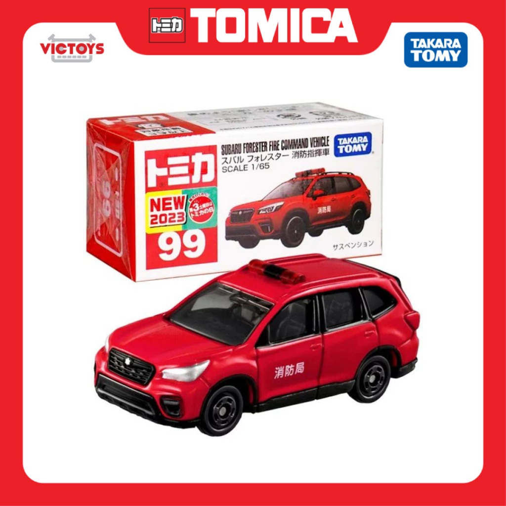 Xe mô hình Tomica No.99 Subaru Forester 224389 Fullbox Chính Hãng Takara Tomy - Victoys