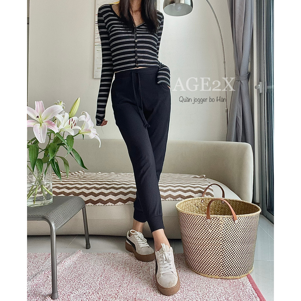 Quần jogger thể thao unisex   AGE2X hàng VNXK chất lượng cao