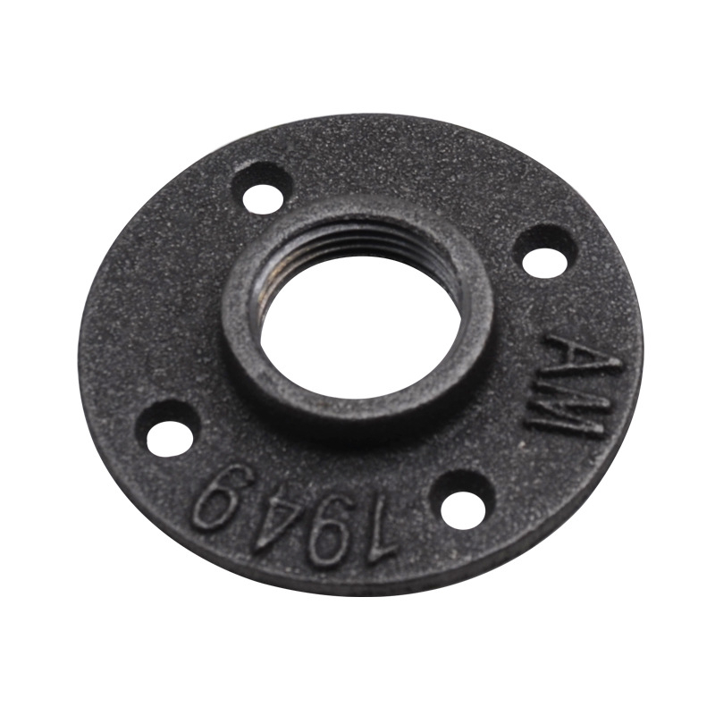 Mặt bích gang phi 21 27 trang trí decor Vintage