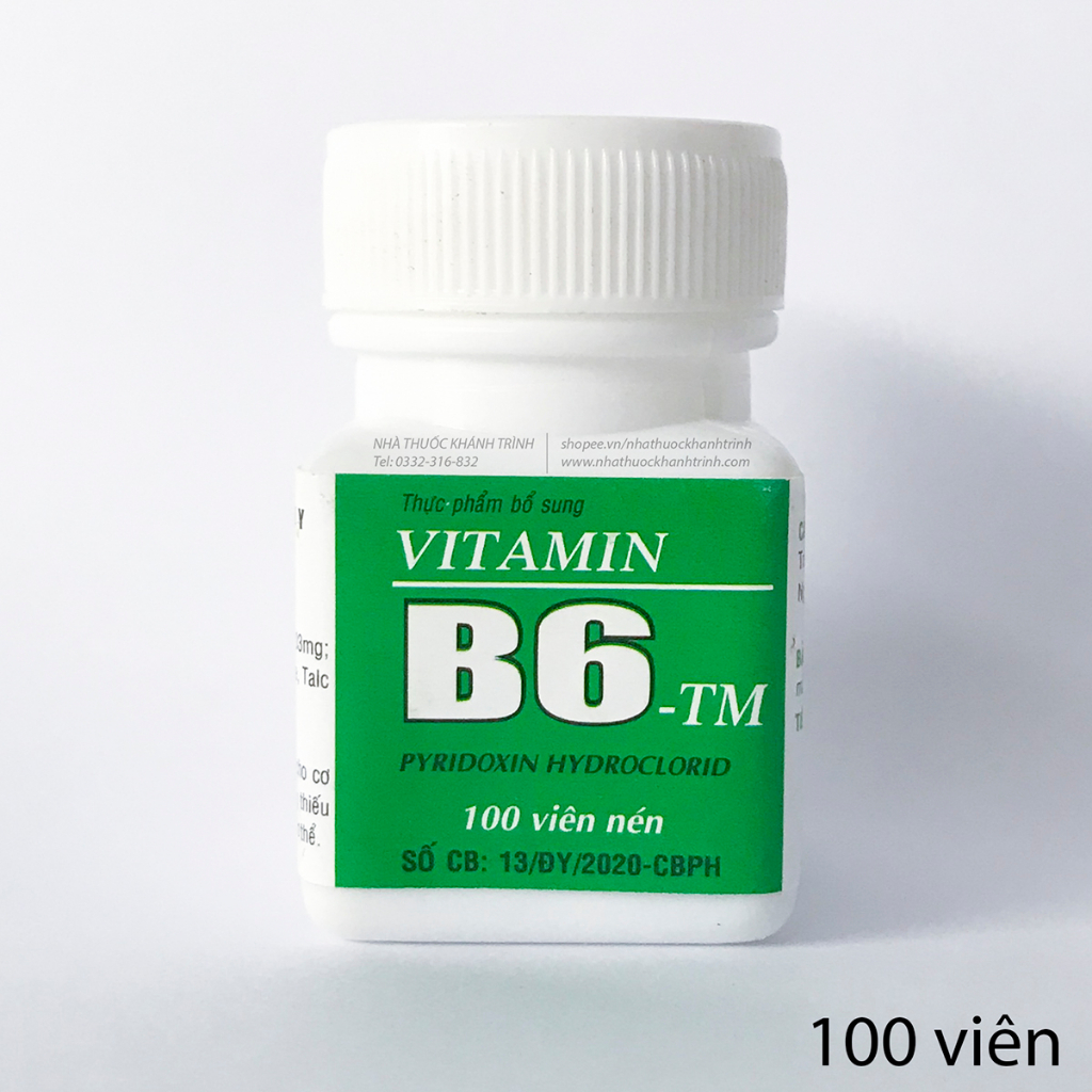 Vitamin B6 - lọ 100 viên