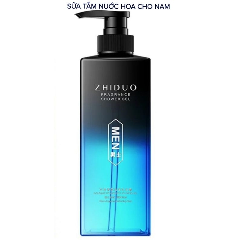 SỮA TẮM NUỚC HOA CHO NAM HƯƠNG THƠM DÀI LÂU.DỮƠNG ẨM.500ml 2in1