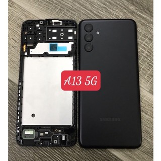 Bộ vỏ full samsung a13/ vỏ khung sườn + khay sim + kính camera samsung a13 5g