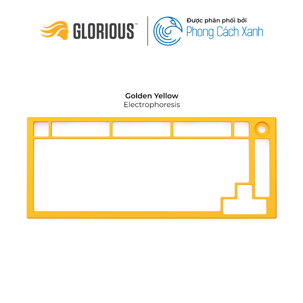 Khung trên thay thế cho Glorious GMMK PRO Top Frame - Hàng Chính Hãng