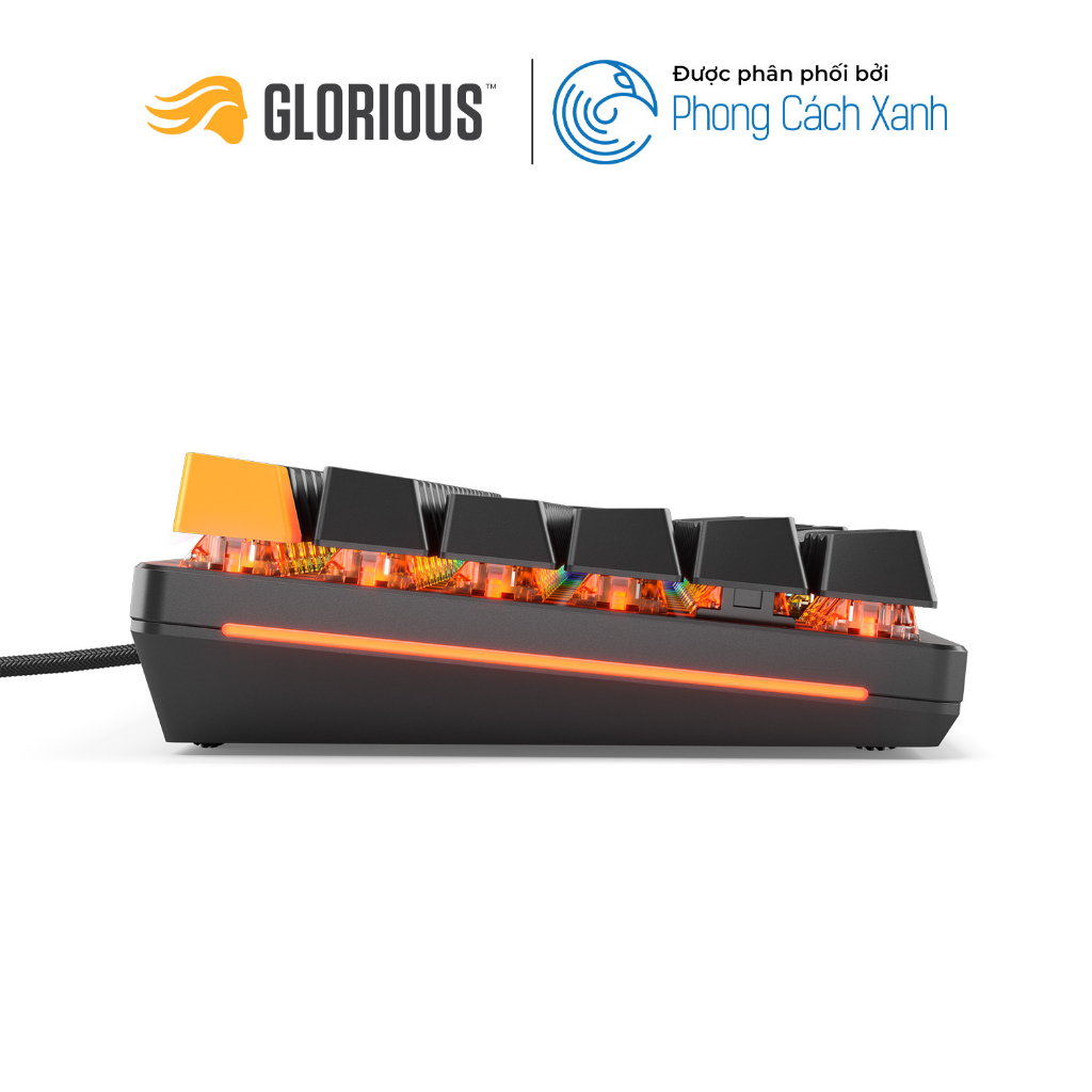 Bàn phím cơ custom Glorious GMMK 2 Fullsize 96% - Pre-built  - Hàng Chính Hãng