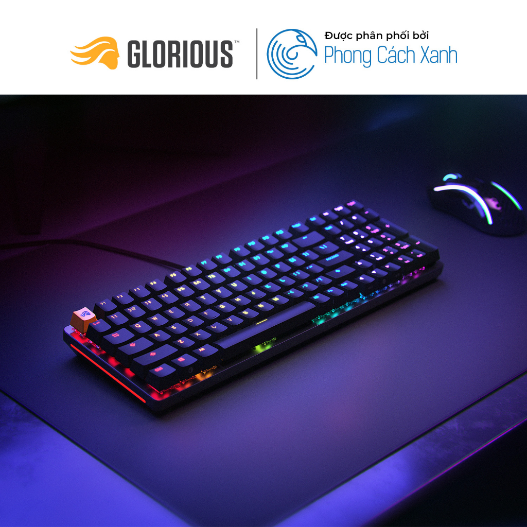 Bàn phím cơ custom Glorious GMMK 2 Fullsize 96% - Pre-built  - Hàng Chính Hãng