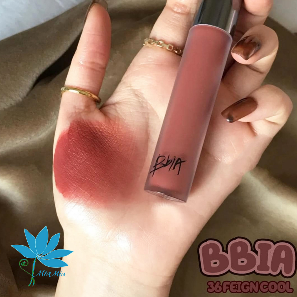 Son Bbia 36 Feign Cool Hồng Nâu Son Kem Lì Bbia Last Velvet Lip Tint 5g [CAM KẾT CHÍNH HÃNG]