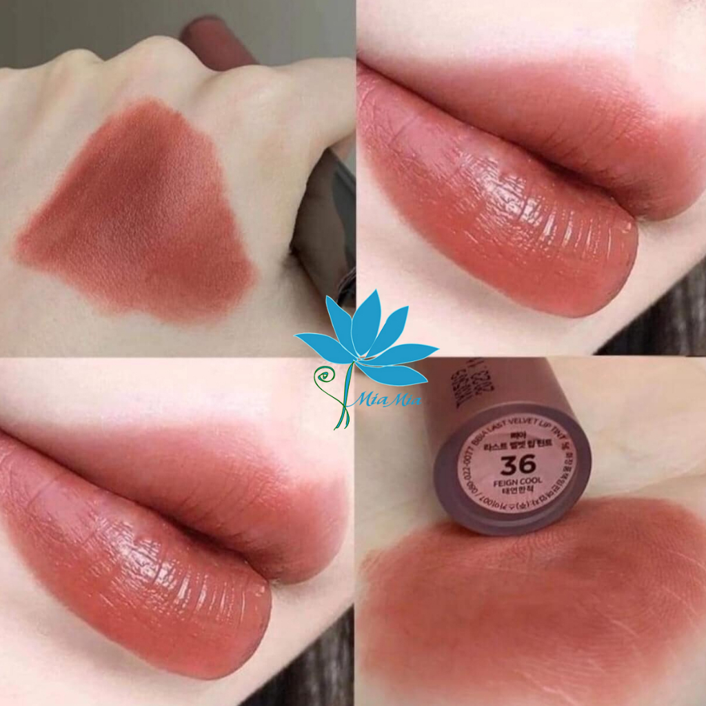 Son Bbia 36 Feign Cool Hồng Nâu Son Kem Lì Bbia Last Velvet Lip Tint 5g [CAM KẾT CHÍNH HÃNG]