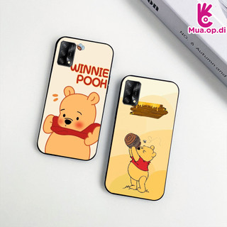 Ốp Silicon in Gấu Pooh Oppo A74 , Oppo A95 Không phai màu