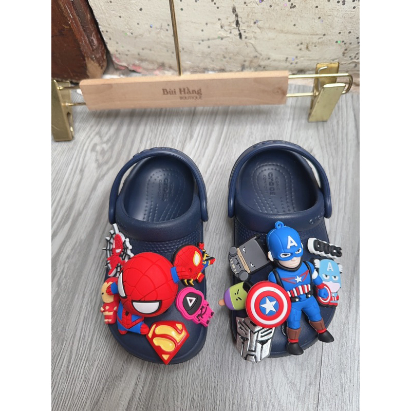 Quà Tặng tên Dép siêu nhân,người nhện,bát man,đội trưởng