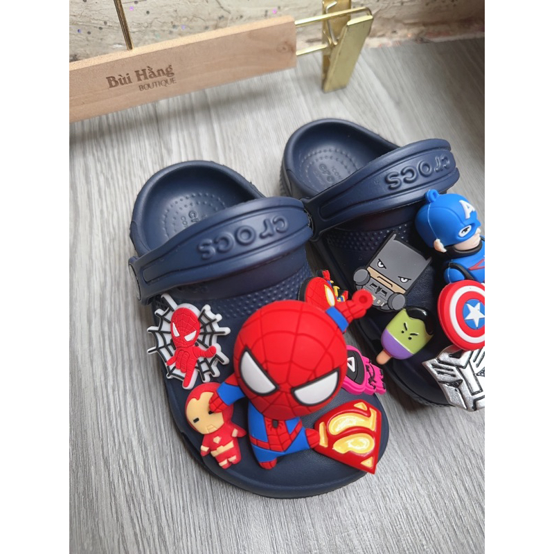 Quà Tặng tên Dép siêu nhân,người nhện,bát man,đội trưởng