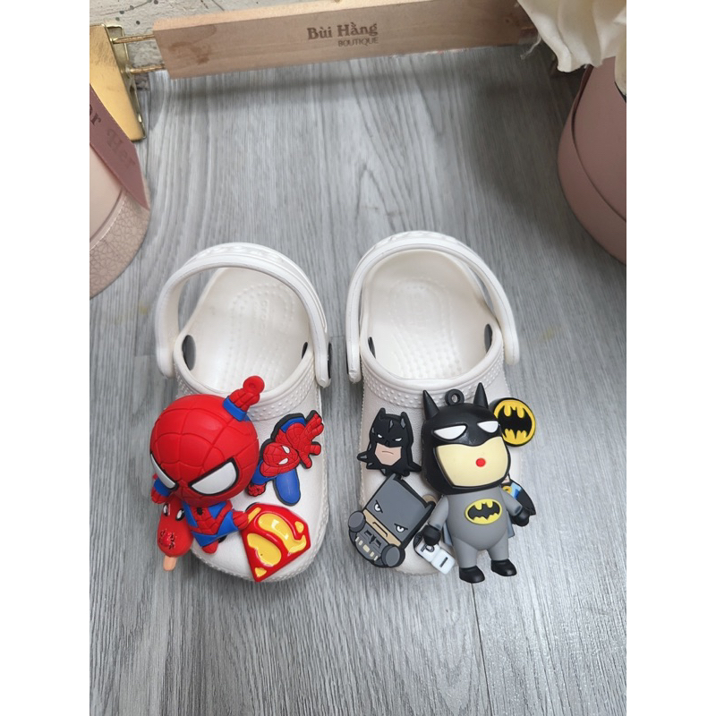 Quà Tặng tên Dép siêu nhân,người nhện,bát man,đội trưởng