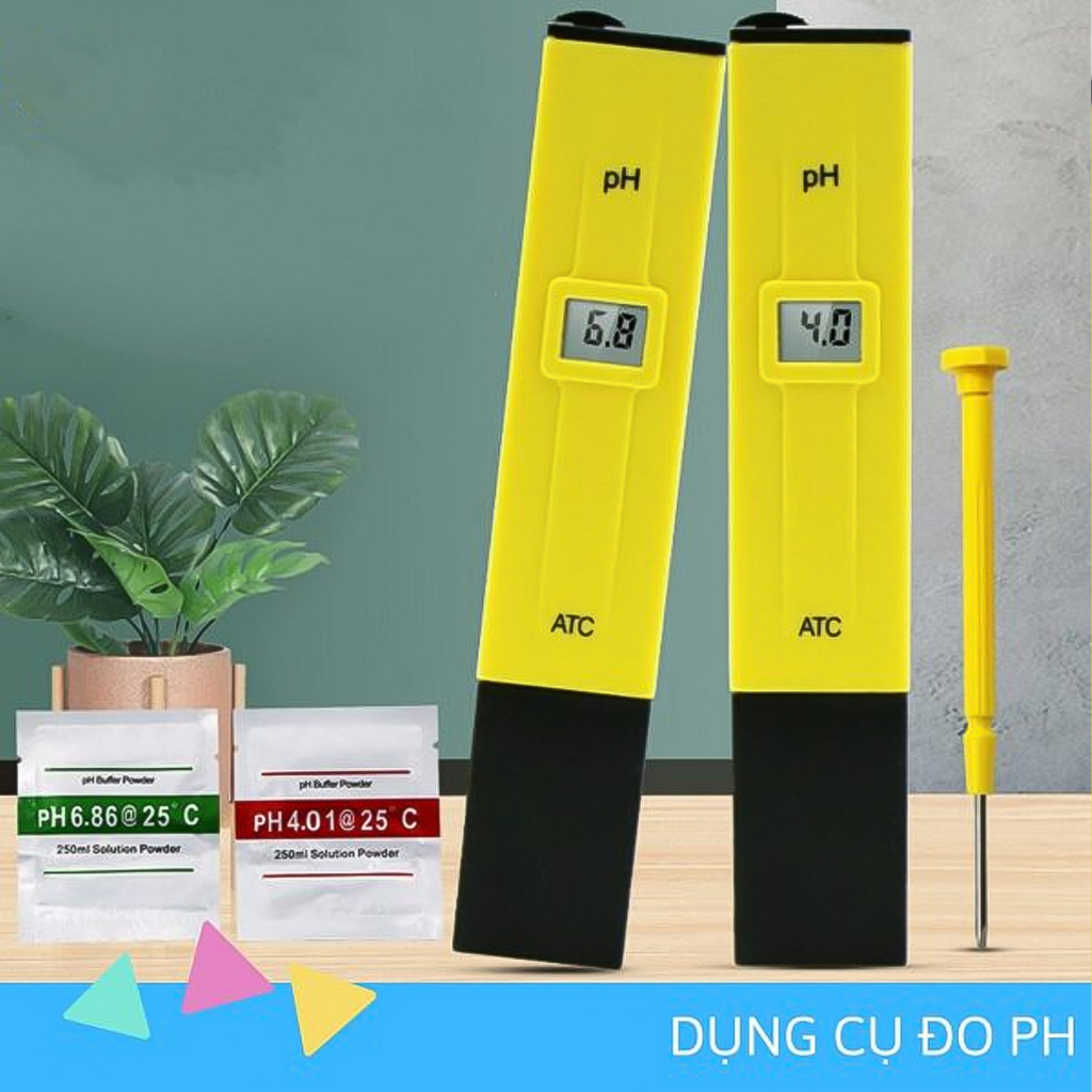 Bút đo độ PH nước ATC thử tính kiềm axit nước chính xác, bảo hành 1 tháng -DC5021